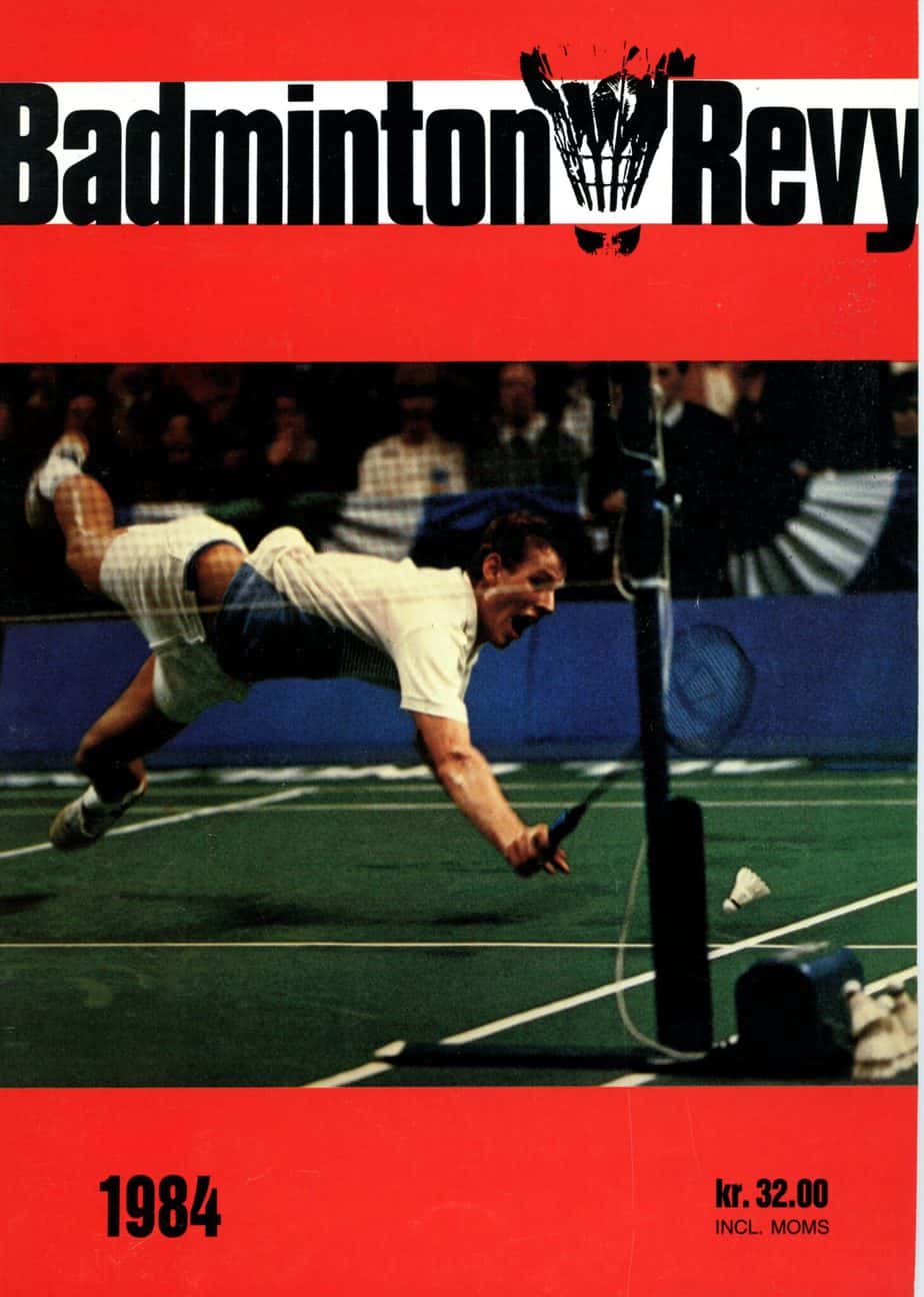Carte Collector Rencontre 1978 / Badminton - Flemming Delfs - Édition Française
