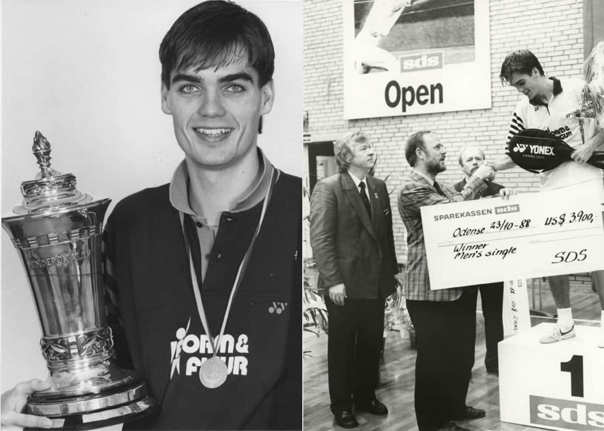 Poul-Erik Høyer vinder SDS Denmark Open i 1988 i Odense.