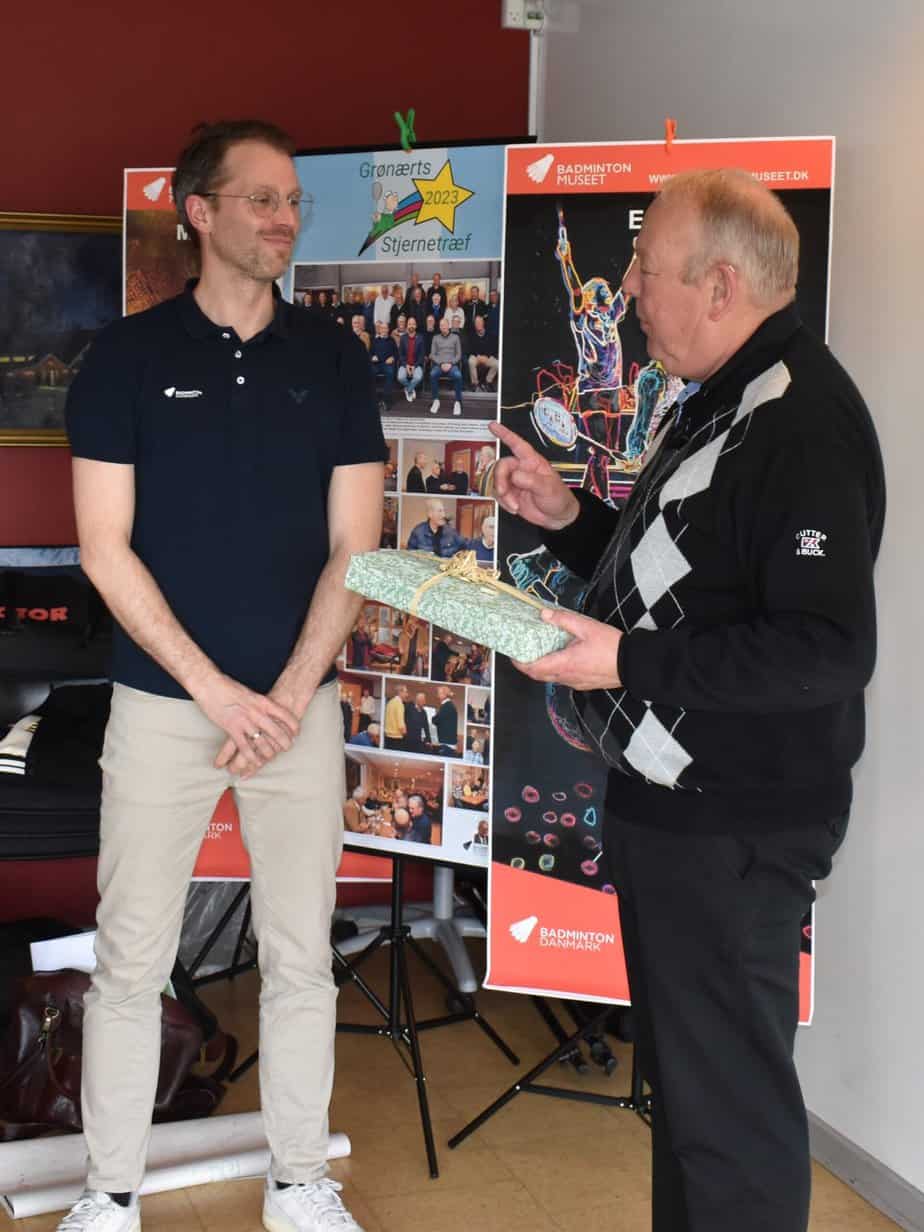 Badminton Danmarks direktør Kristian Langbak gav de over 50 fremmødet til "Grønærts Stjernetræf" et engageret status på forbundets arbejde. 