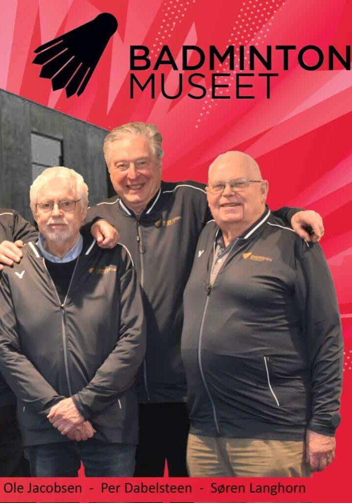 Badminton Danmarks historiske udvalg er blevet klædt på af Sport Group Danmark.