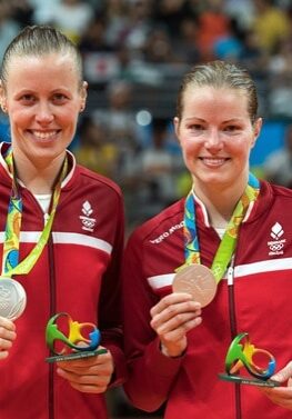 Rio 2016: Kamilla Rytter Juhl og Christinna Pedersen, sølv i damedouble.