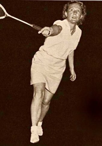 Tonny Ahm i aktion i sin velmagtsdage. Foto: Badminton Danmark. 